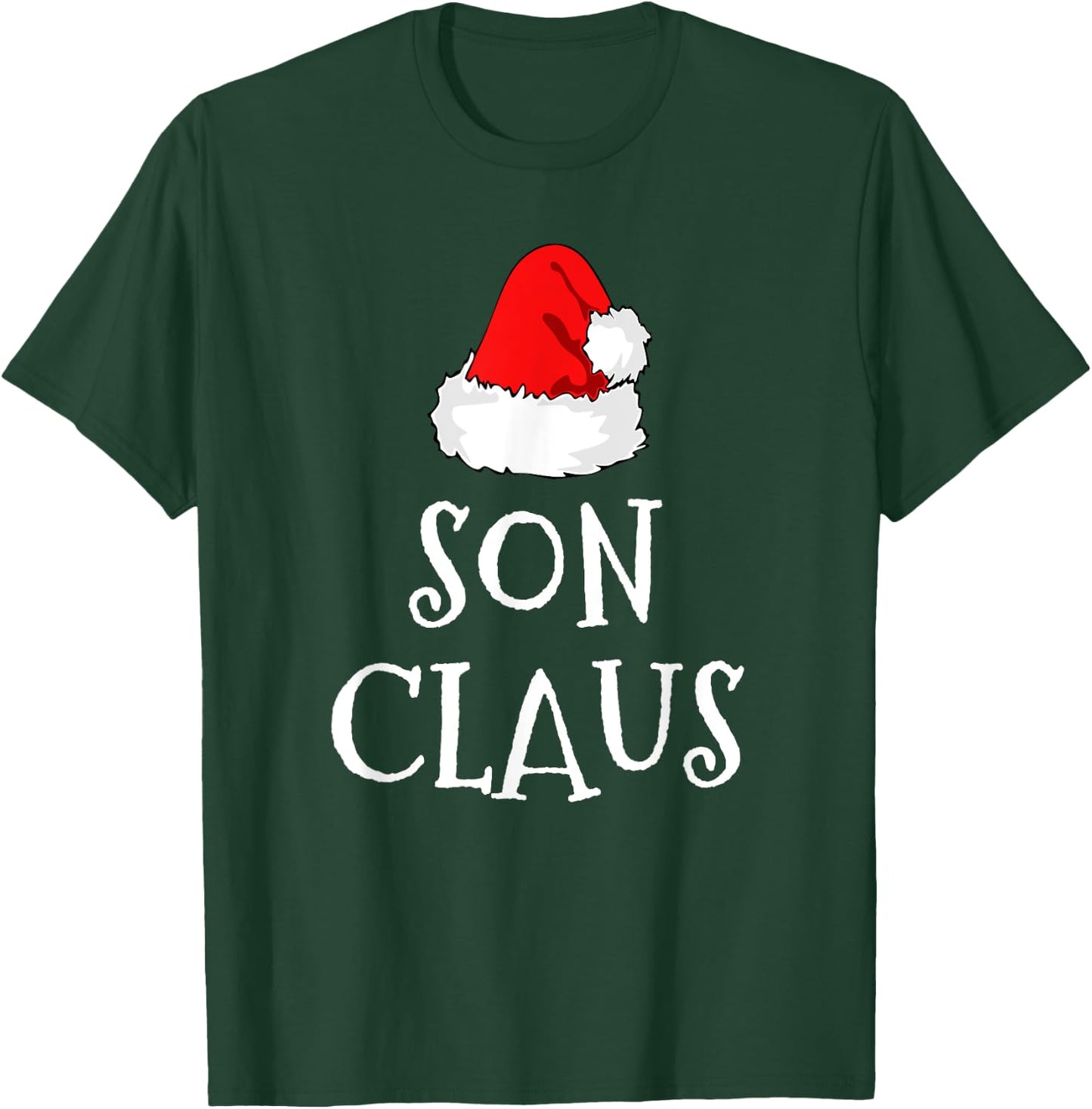 Son Claus Christmas Santa's Pajama Family Matching T-Shirt - T-Shirt | Forest