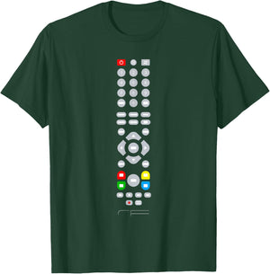 Easy Halloween Costume - TV Remote Control T-Shirt - T-Shirt | Forest