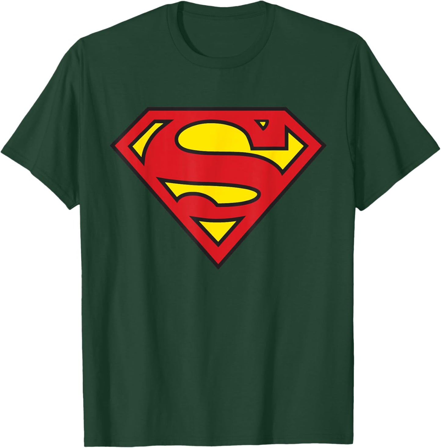 DC Superman Logo Classic T-Shirt - T-Shirt | Forest