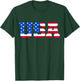 USA T-Shirt - T-Shirt | Forest