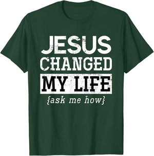 Jesus Lord Christian Gift God Savior Jesus T-Shirt - T-Shirt | Forest