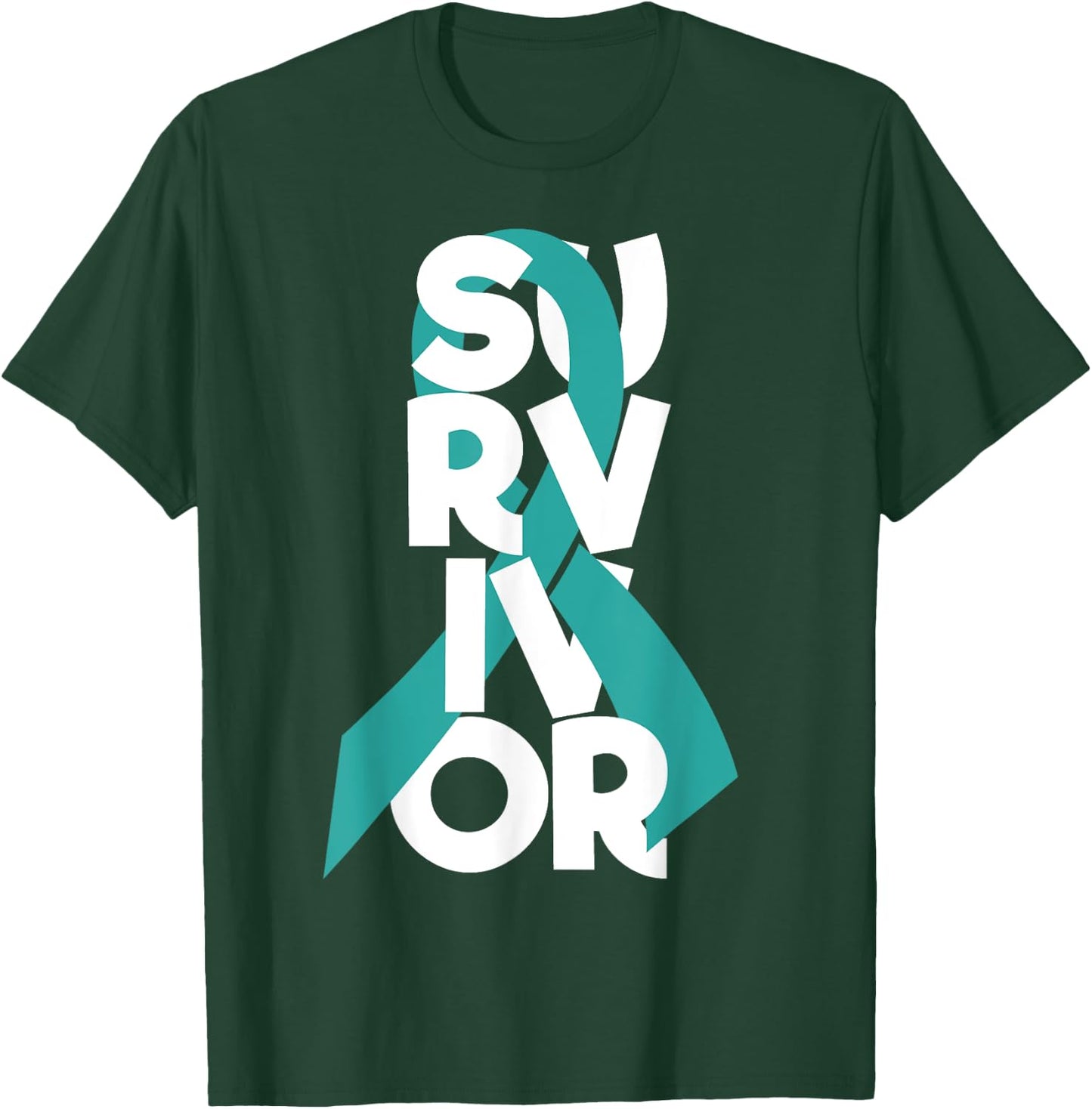 Sexual Assault Awareness SAA Survivor Gift T-Shirt - T-Shirt | Forest