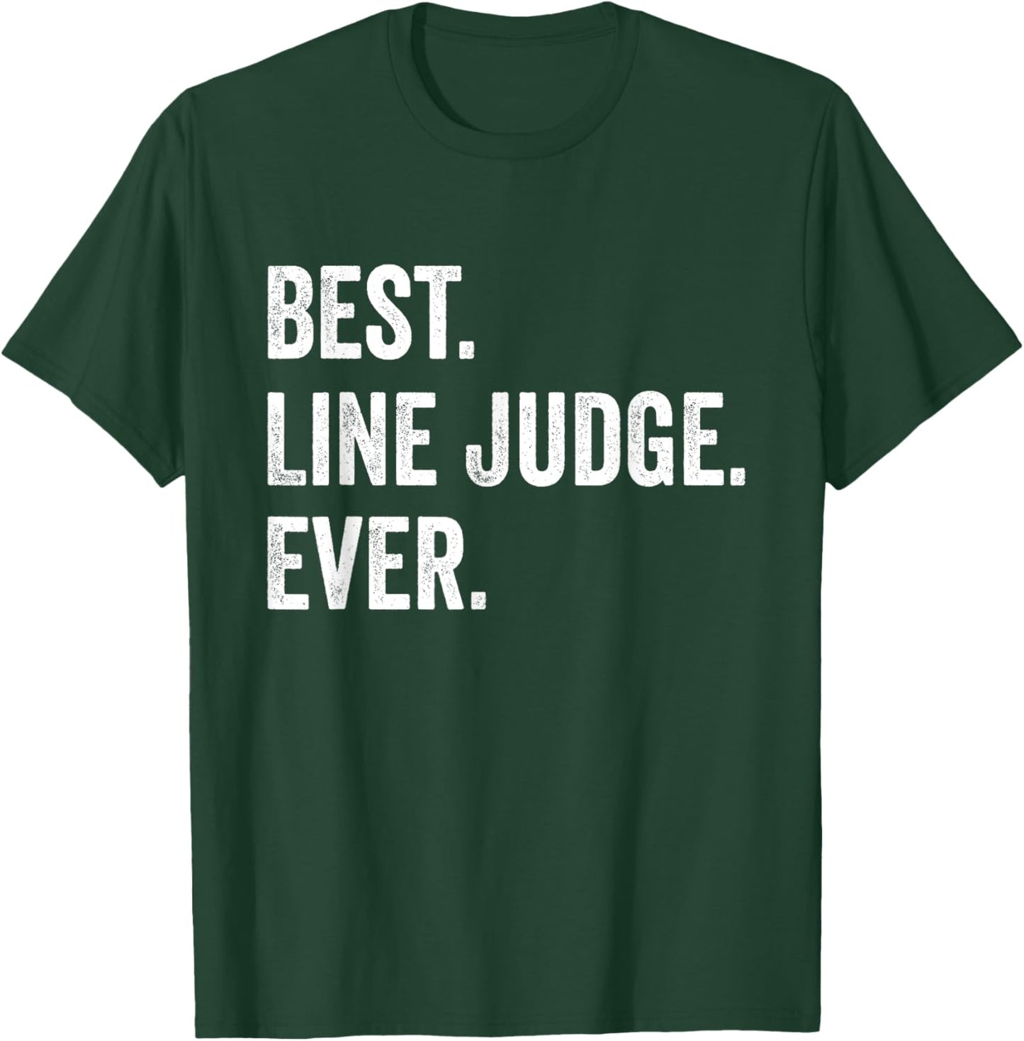 Best Line Judge Ever Funny Volleyball T-Shirt - T-Shirt | Forest