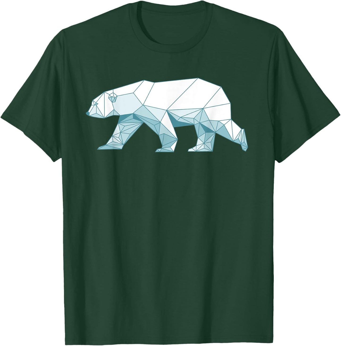 Cool Polar Bear Design Women Arctic Polar Bear Lover T-Shirt - T-Shirt | Forest
