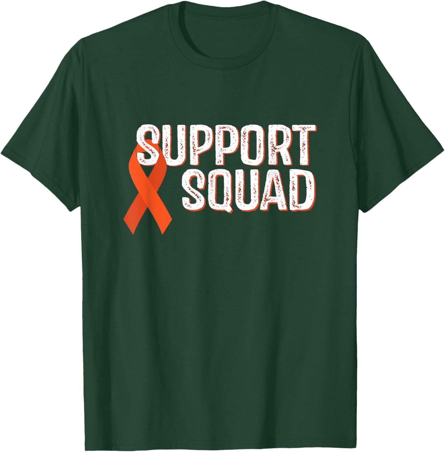 Leukemia Awareness Support Squad T-Shirt - T-Shirt | Forest
