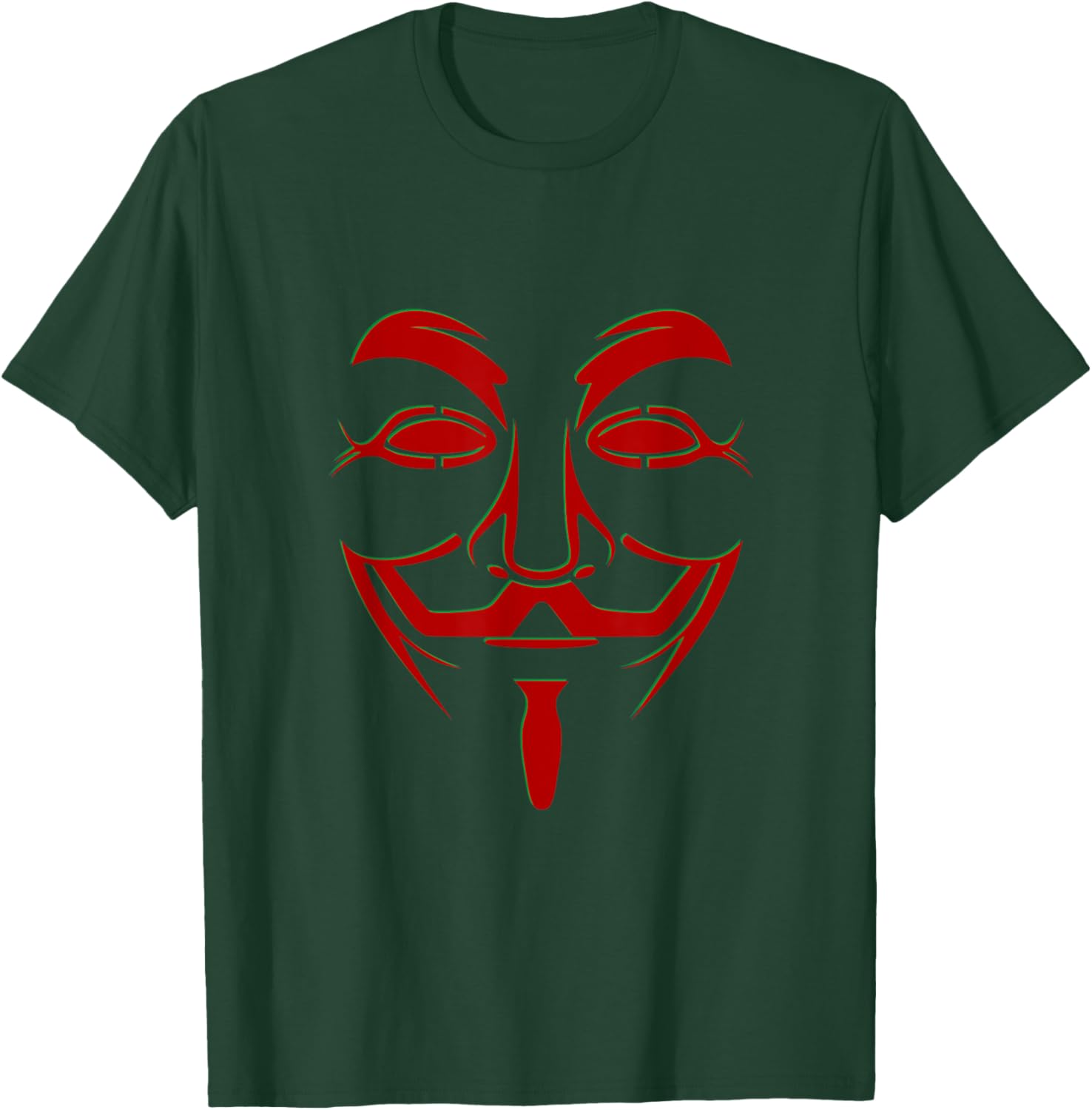 Anonymous Hacker Stuff Game Master DDOS Project Zorgo T-Shirt - T-Shirt | Forest