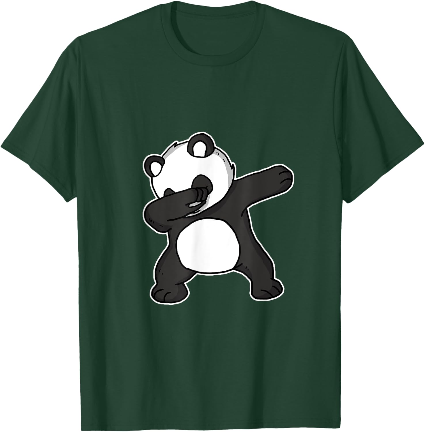 Funny Dabbing Panda Gift Panda Bear Dab Dance T-Shirt - T-Shirt | Forest