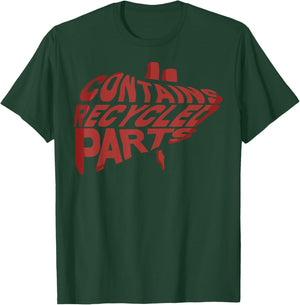 Contains Recycled Parts Liver Transplant Survivor designs T-Shirt - T-Shirt | Forest