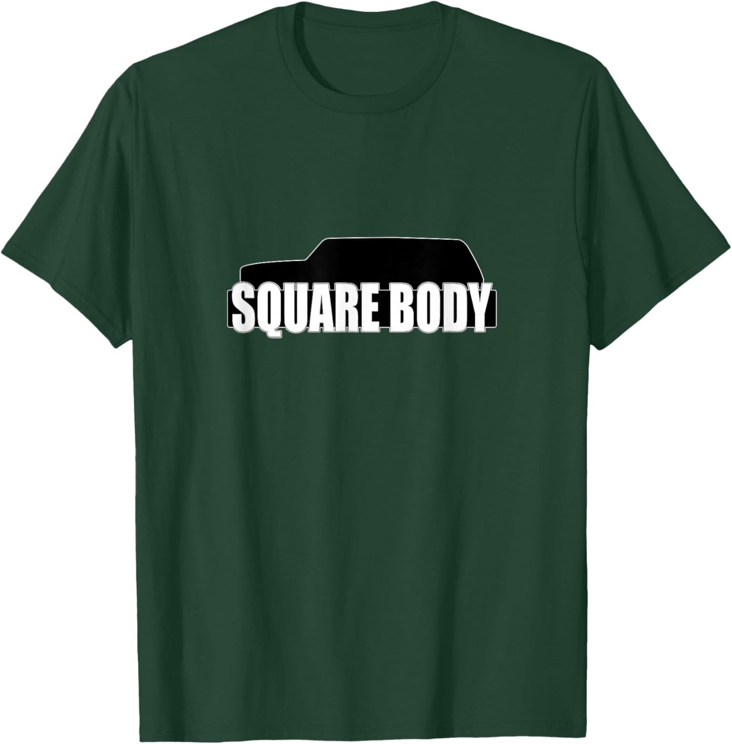 Square Body Truck Classic Squarebody Suburban T-Shirt - T-Shirt | Forest