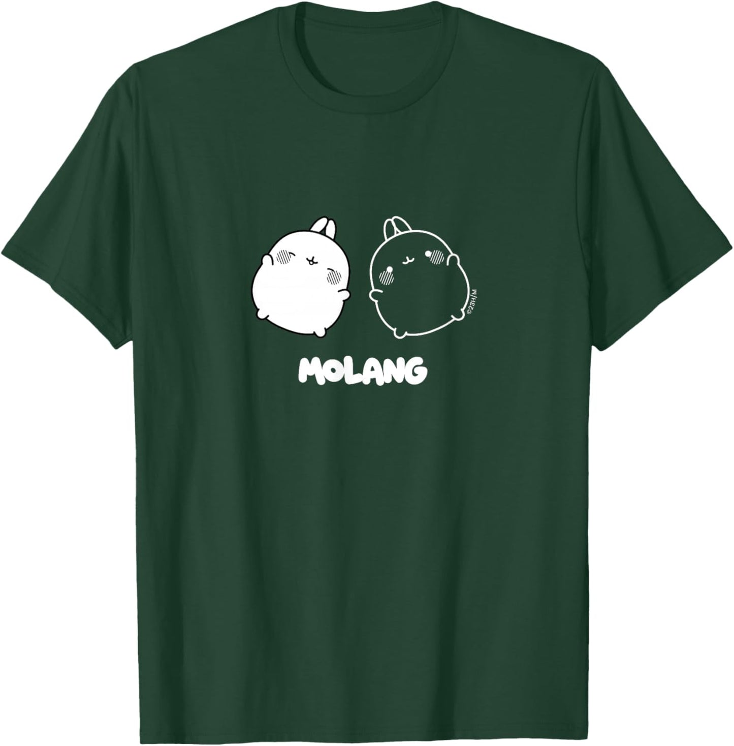 Molang - Lustige Cartoon-Designs für Frauen, Männer und Kinder T-Shirt - T-Shirt | Forest