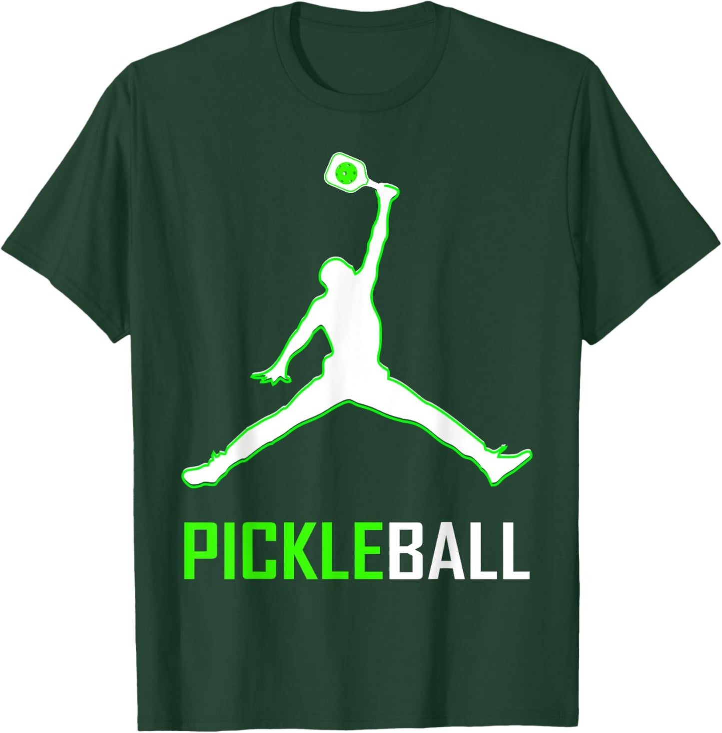 Pickleball funny Gift women kids Pickleball player T-Shirt - T-Shirt | Forest