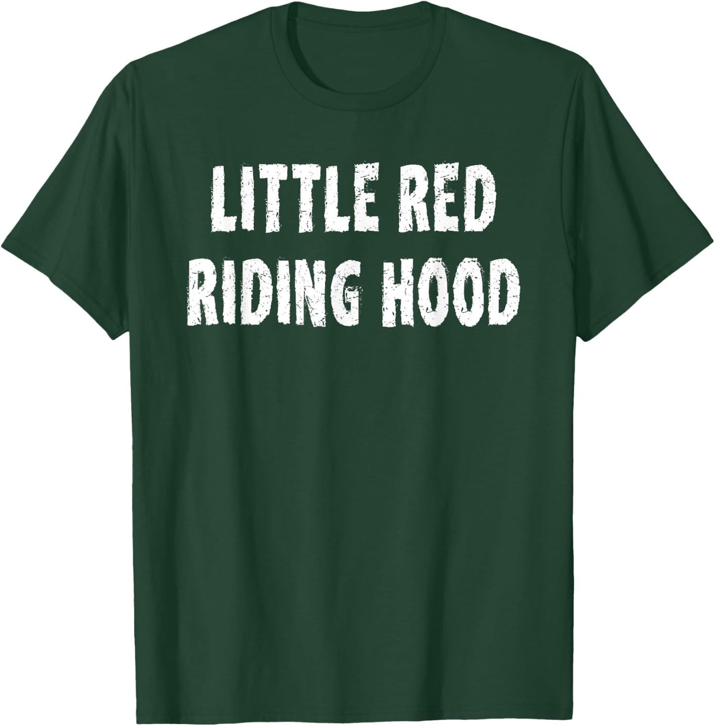 Little Red Riding Hood Matching Couples Costume Halloween T-Shirt - T-Shirt | Forest