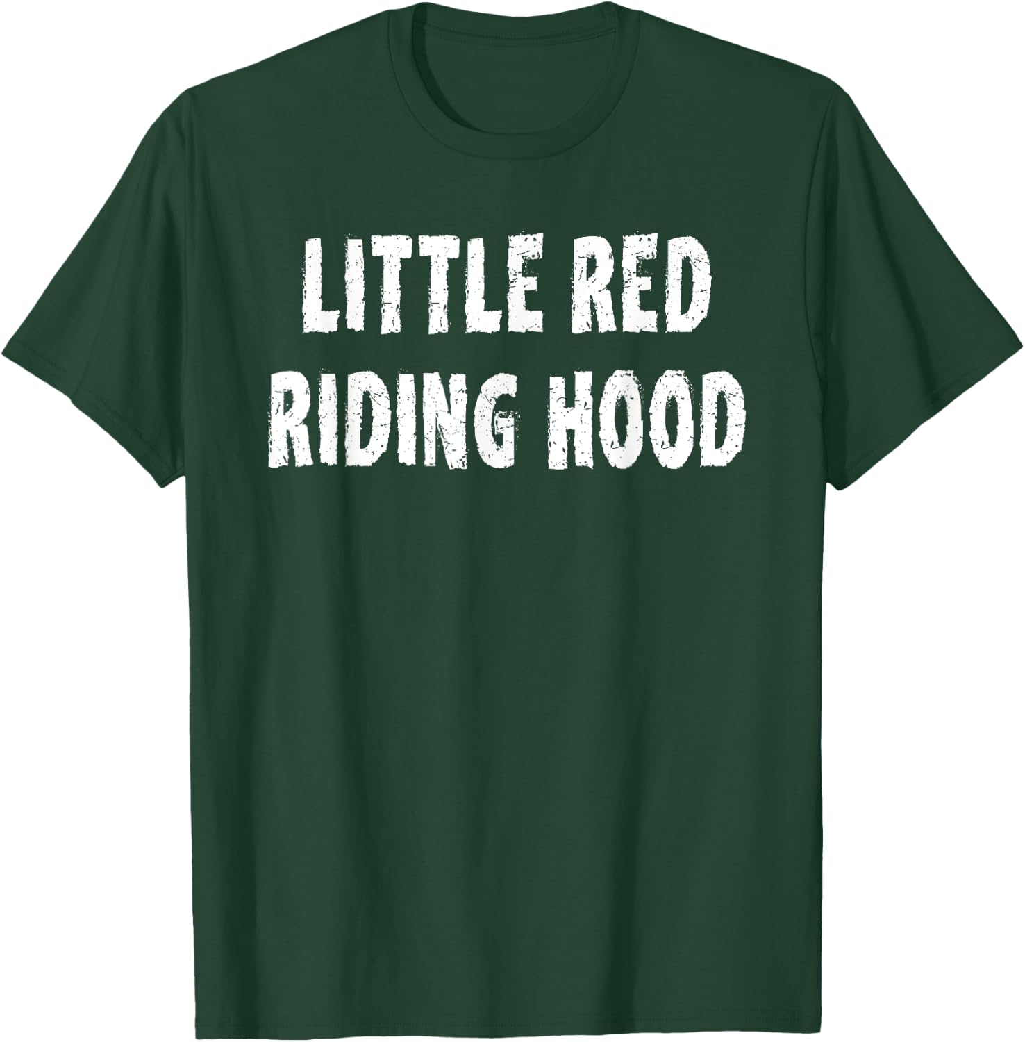 Little Red Riding Hood Matching Couples Costume Halloween T-Shirt - T-Shirt | Forest