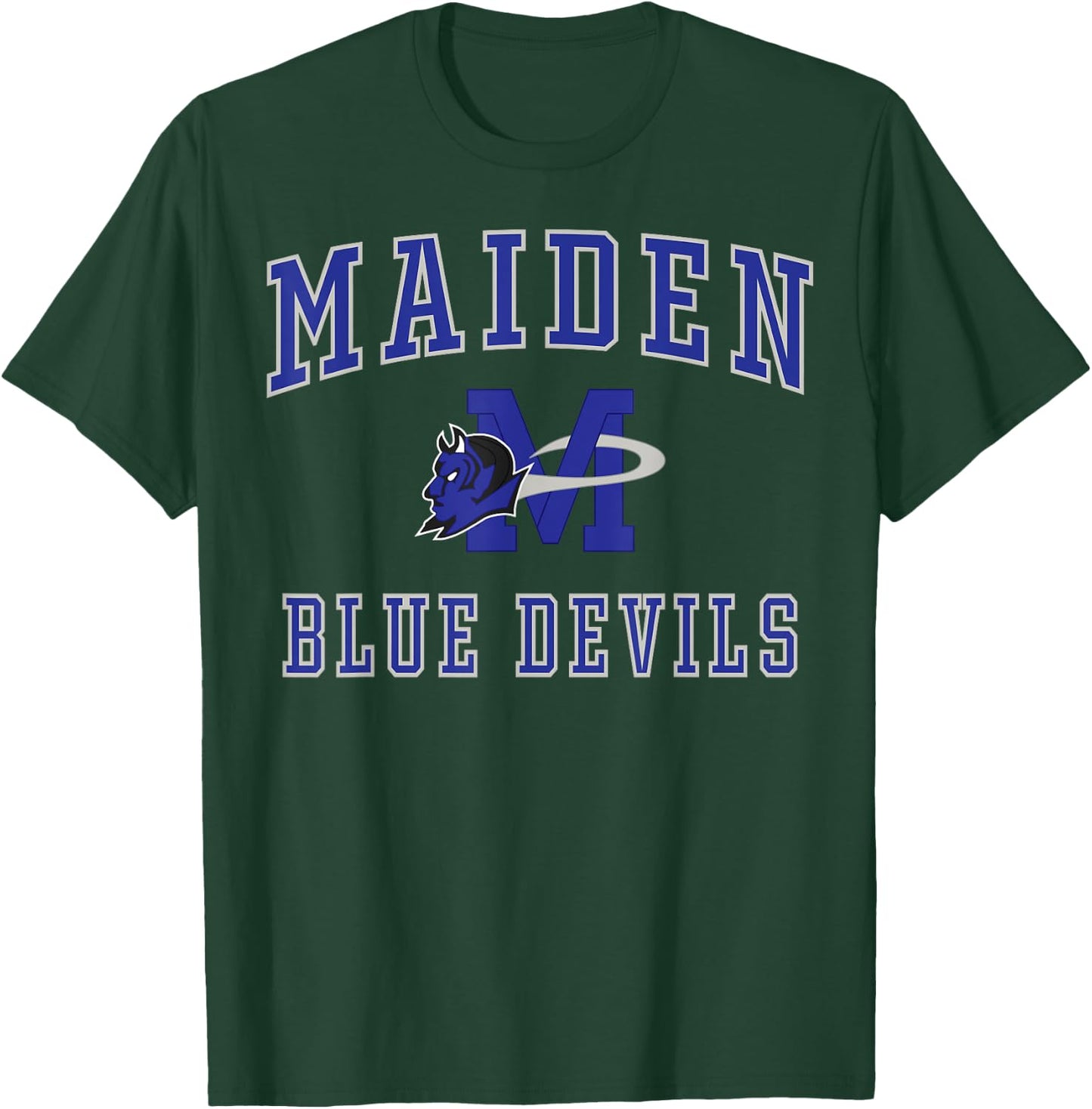 Maiden High School Blue Devils C1 T-Shirt - T-Shirt | Forest