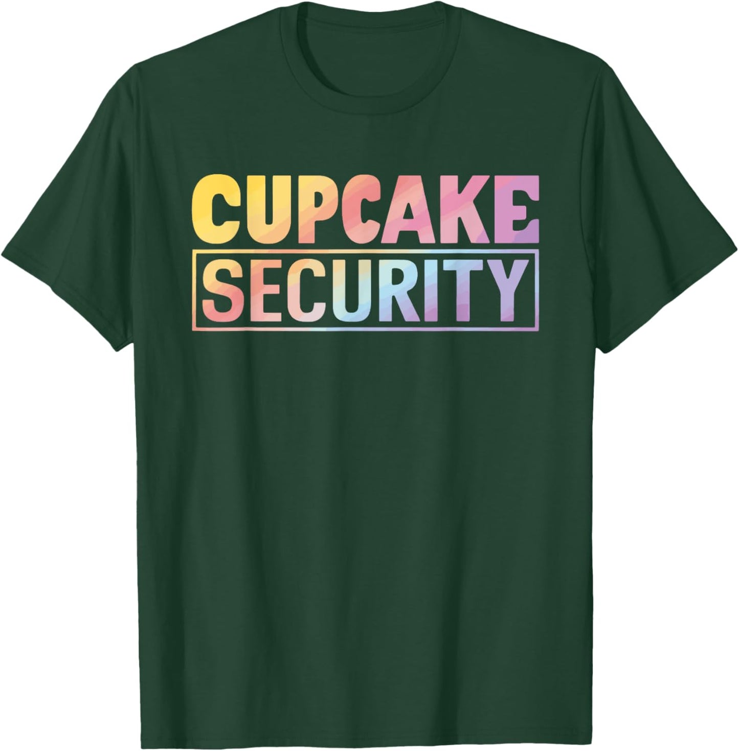 Cupcake Security T-Shirt - T-Shirt | Forest