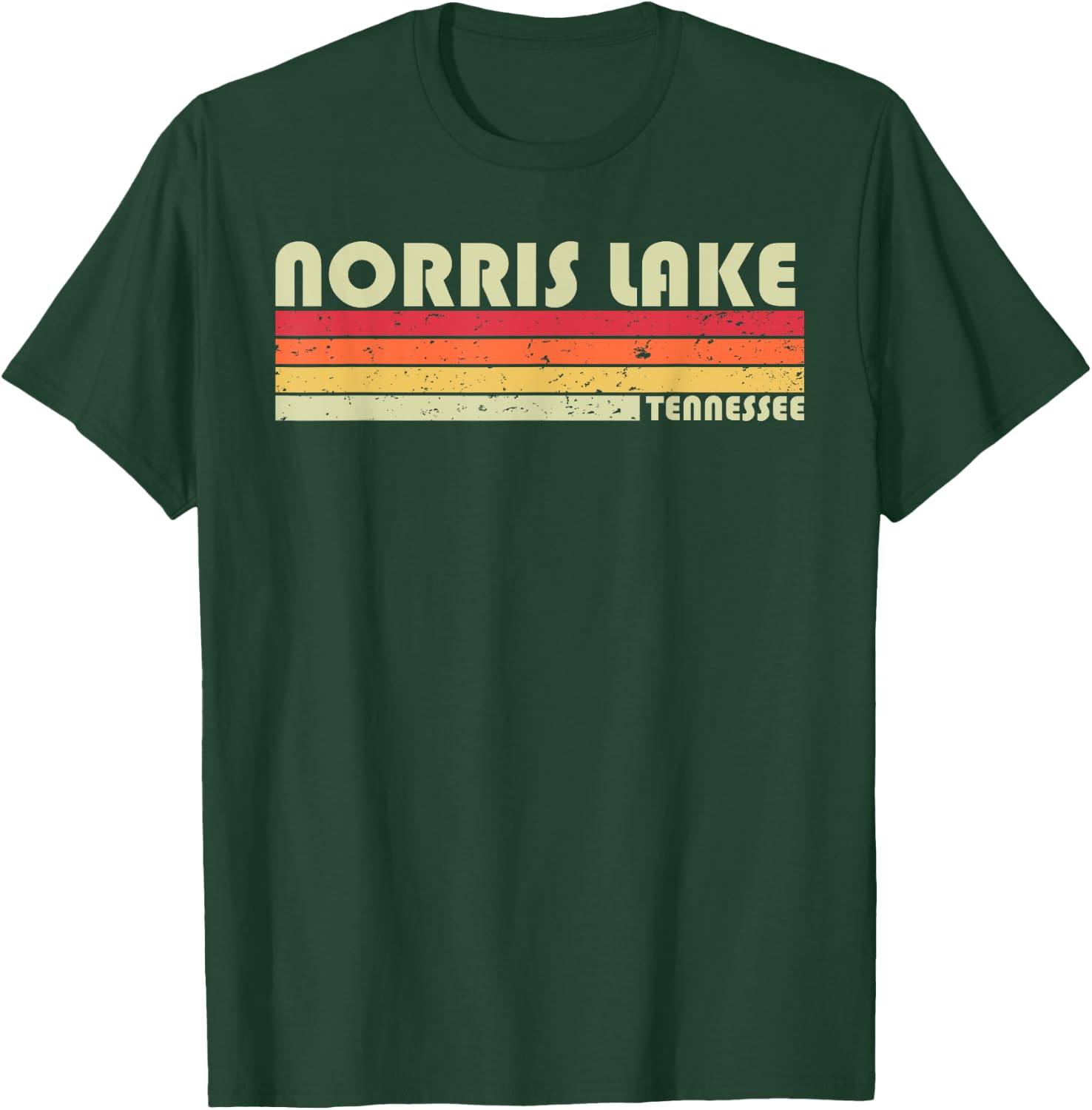 NORRIS LAKE TENNESSEE Funny Fishing Camping Summer Gift Men Women Girls Kids T-Shirt - T-Shirt | Forest