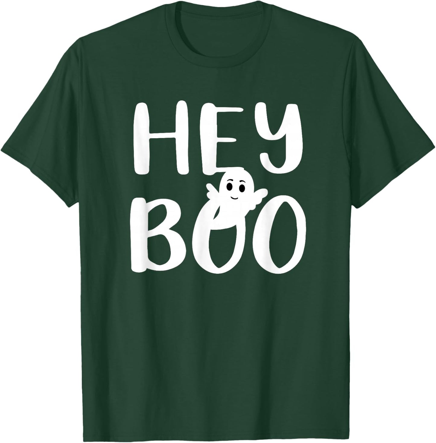 Hey Boo T-Shirt - T-Shirt | Forest