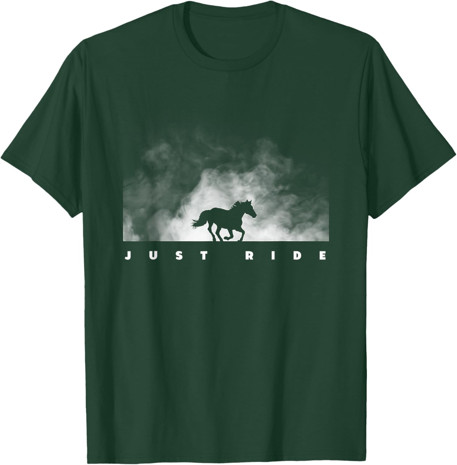Horse Riding Apparel - Horse T-Shirt - T-Shirt | Forest