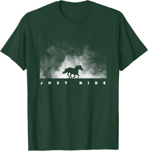 Horse Riding Apparel - Horse T-Shirt - T-Shirt | Forest