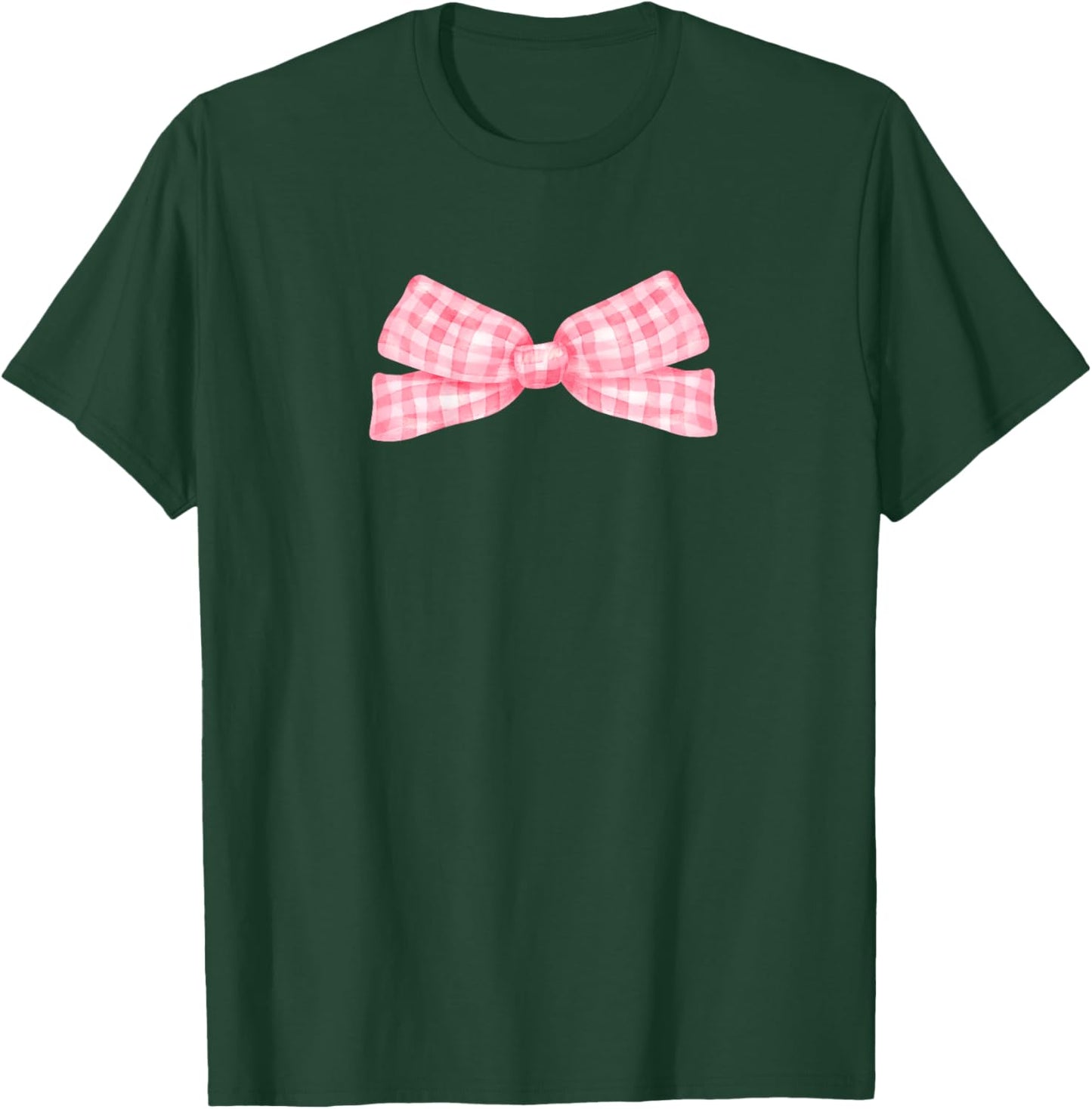 Cute Pink Bow 1st Birthday Squad Bday Celebrate Girls Party T-Shirt - T-Shirt | Forest