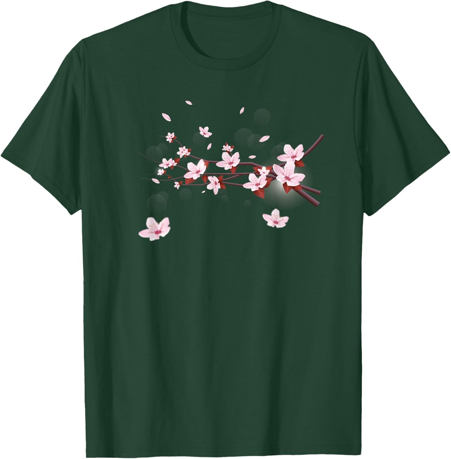 Sakura Cherry Blossom Japan's Favorite Flower T-Shirt - T-Shirt | Forest