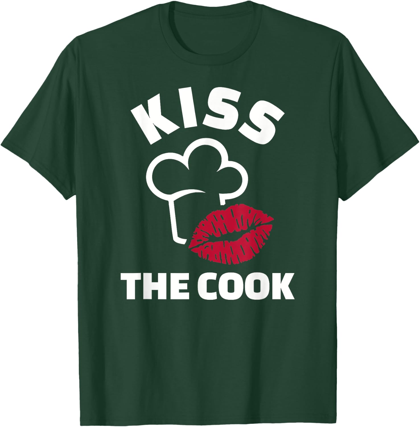 Kiss the cook T-Shirt - T-Shirt | Forest