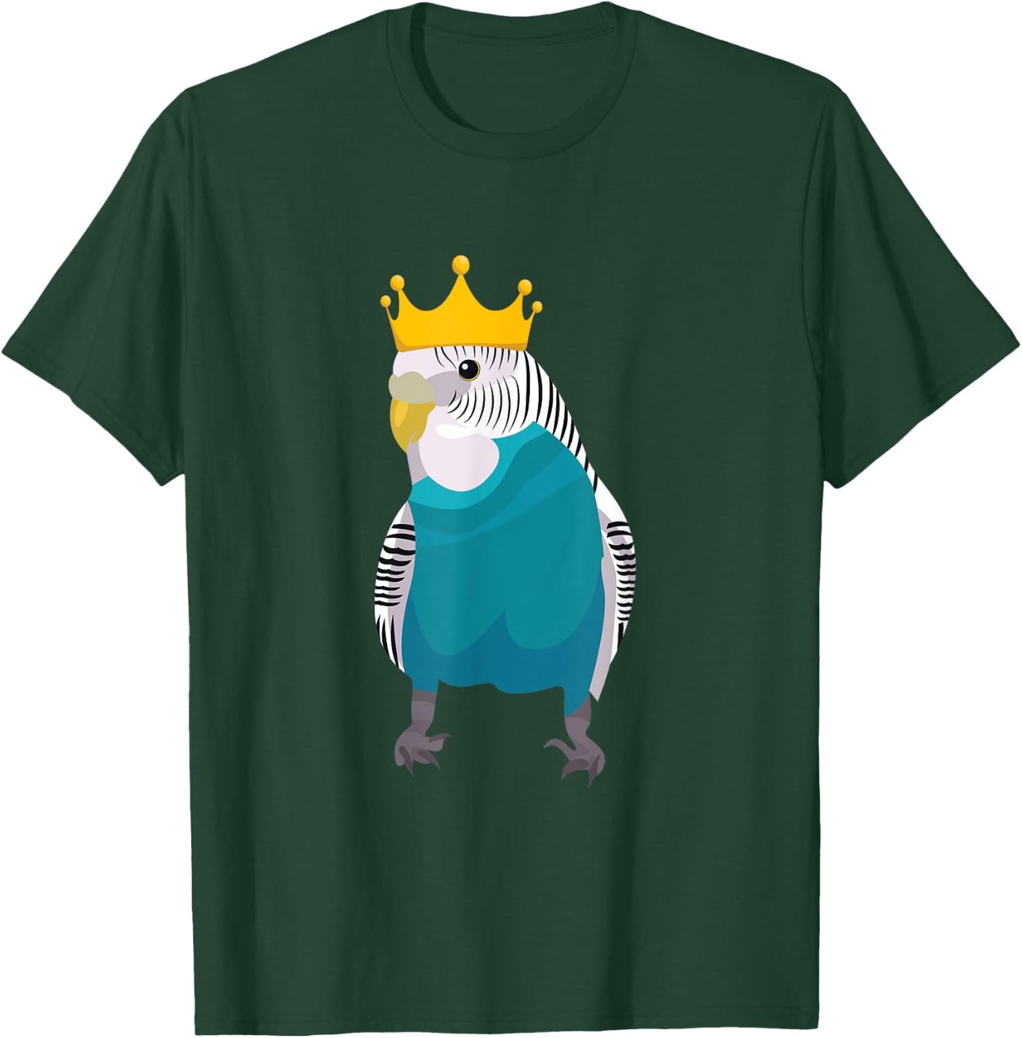 Budgie Bird Parakeet For Budgerigar Owner T-Shirt - T-Shirt | Forest