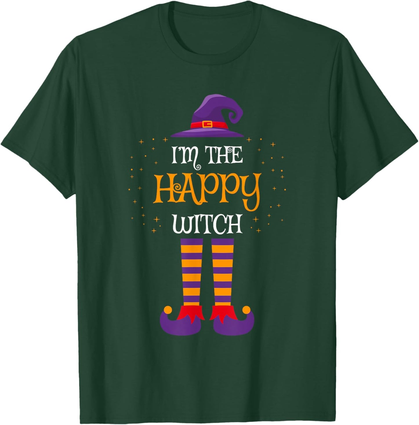 I’m The Happy Witch Halloween Family Matching Group Costume T-Shirt - T-Shirt | Forest