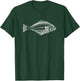 Halibut Fish Fisherman Gift T-Shirt - T-Shirt | Forest