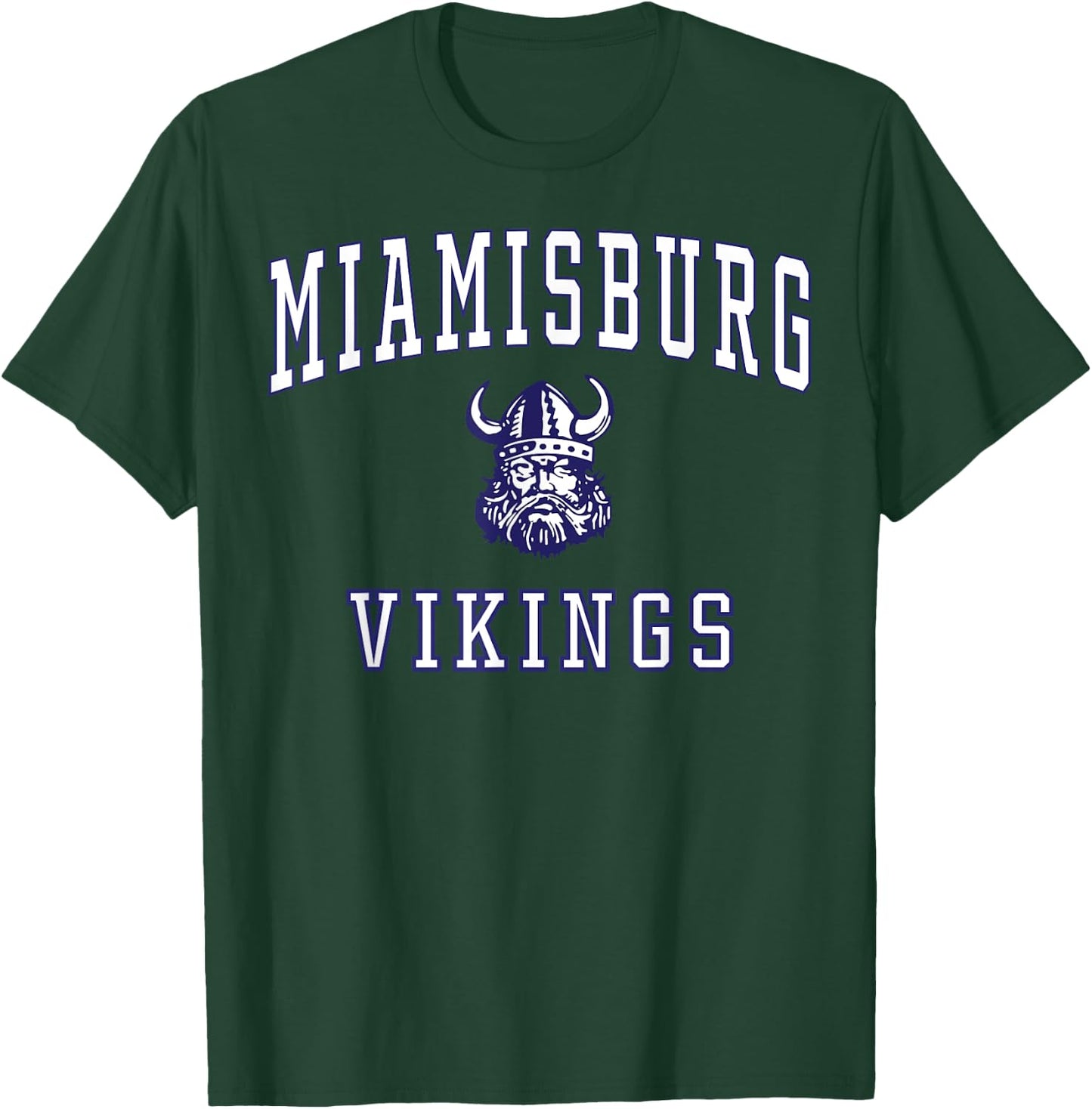 Miamisburg High School Vikings C1 T-Shirt - T-Shirt | Forest