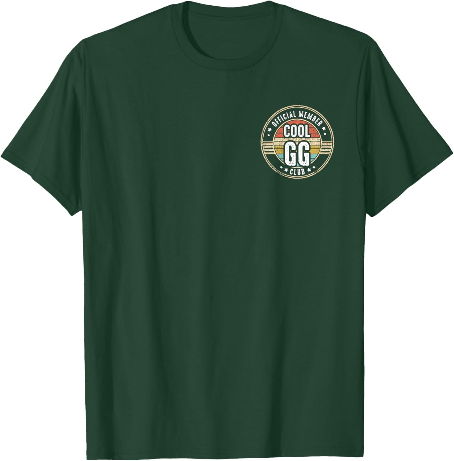 Official Member Cool GG Club Funny GG T-Shirt - T-Shirt | Forest