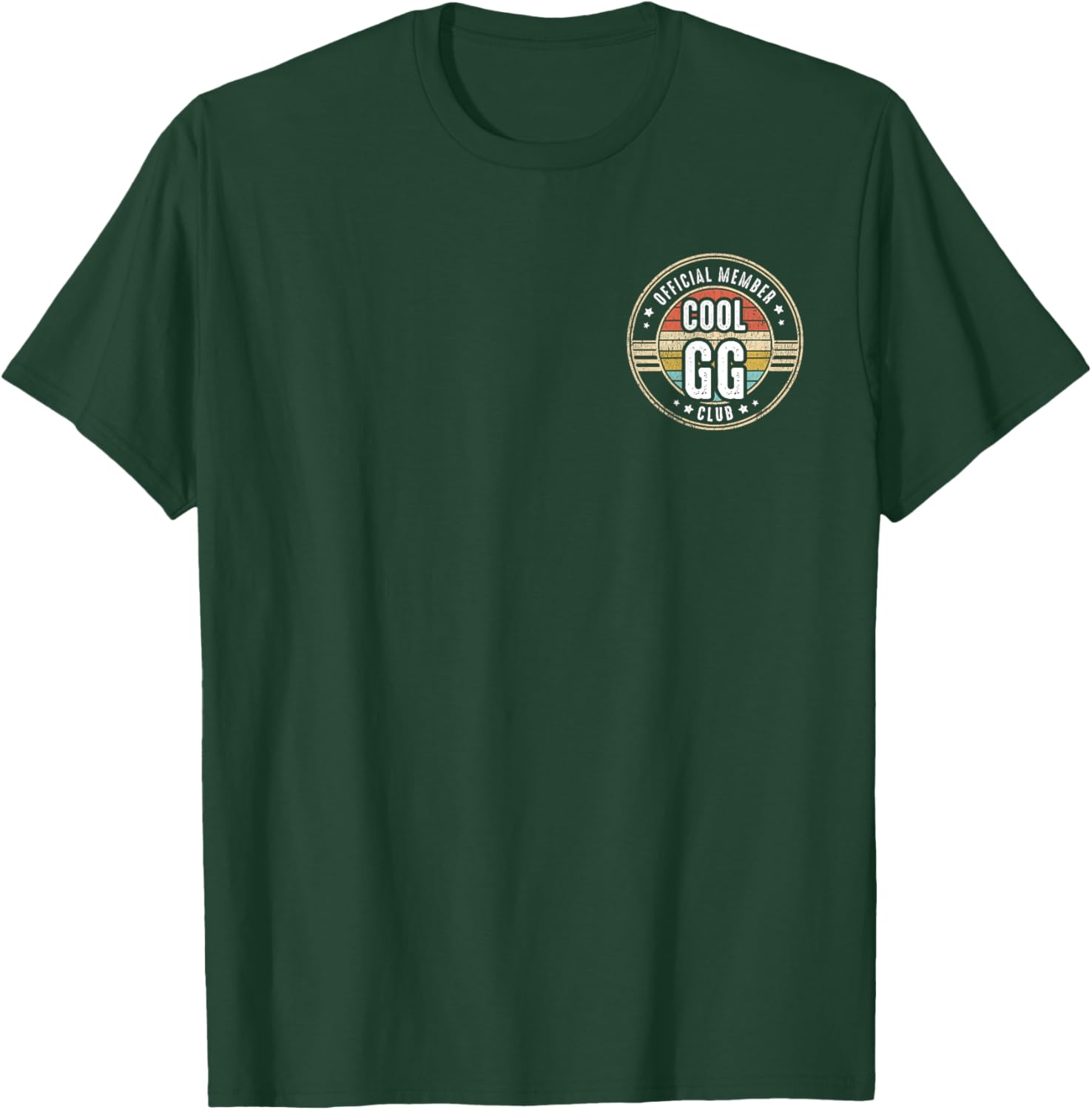 Official Member Cool GG Club Funny GG T-Shirt - T-Shirt | Forest
