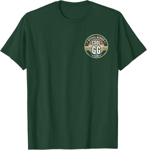 Official Member Cool GG Club Funny GG T-Shirt - T-Shirt | Forest