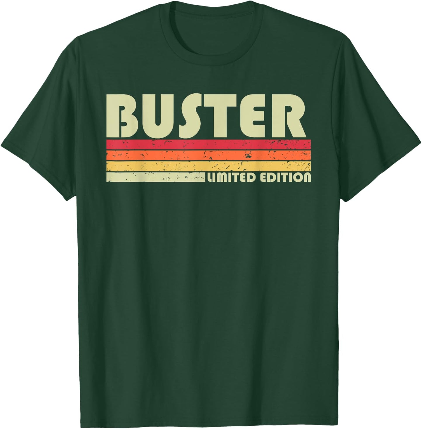 BUSTER Gift Name Personalized Funny Retro Vintage Birthday T-Shirt - T-Shirt | Forest