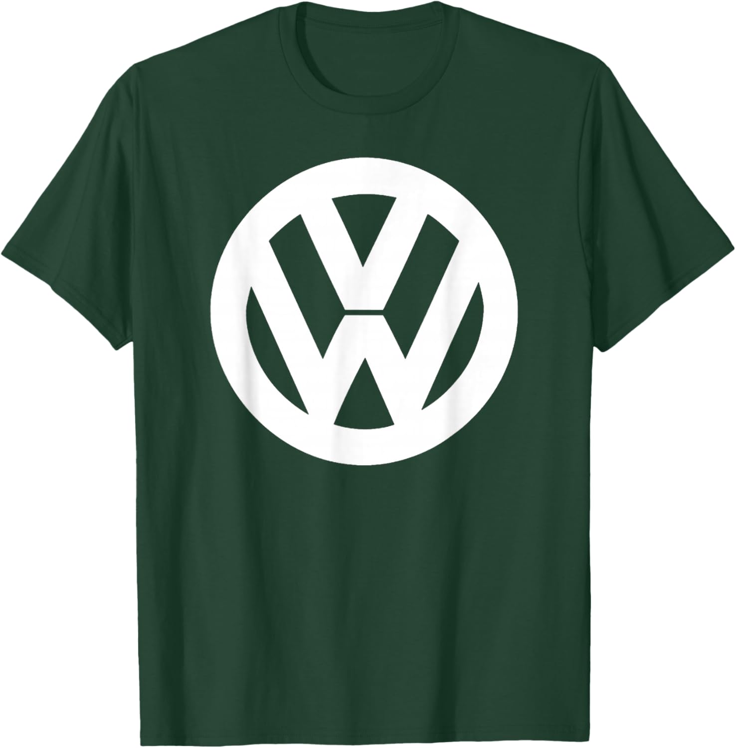 Volkswagen Classic White VW Logo T-Shirt - T-Shirt | Forest