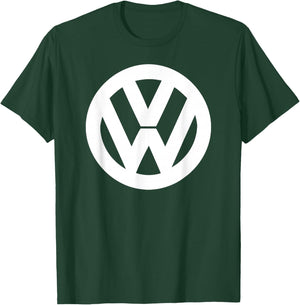 Volkswagen Classic White VW Logo T-Shirt - T-Shirt | Forest