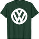 Volkswagen Classic White VW Logo T-Shirt - T-Shirt | Forest