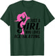 Funny Ice Skating Gift Girls Women Skater Figure Skating T-Shirt - T-Shirt | Forest