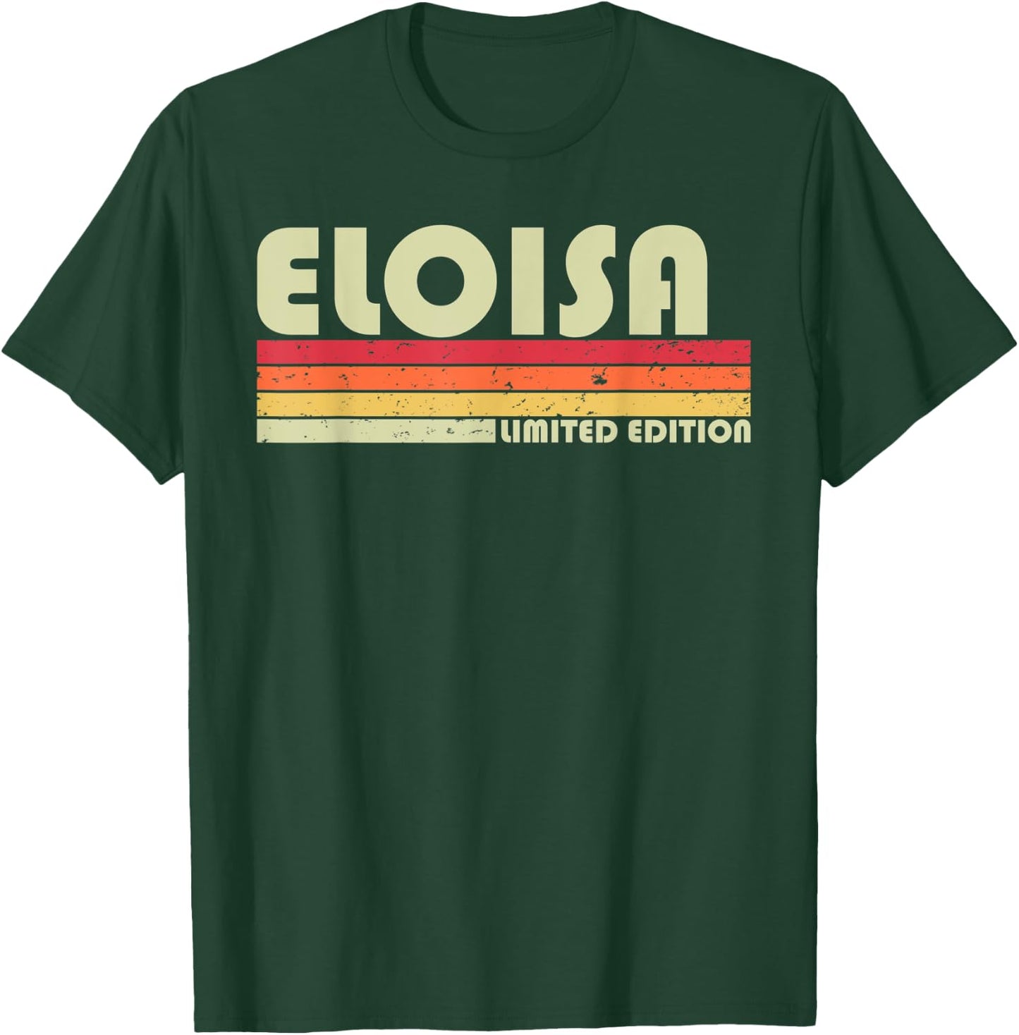 ELOISA Name Personalized Retro Vintage 80s 90s Birthday T-Shirt - T-Shirt | Forest