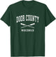 Door County Wisconsin Vintage Nautical Paddles Sports Oars T-Shirt - T-Shirt | Forest
