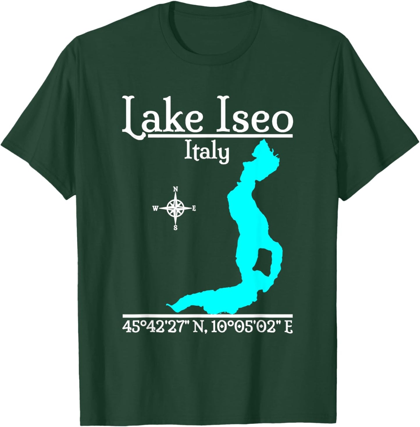 Lake Iseo - Italy T-Shirt - T-Shirt | Forest