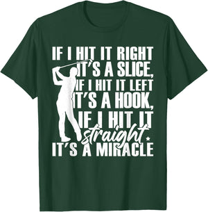 Funny Golfing Golfer Golf Player T-Shirt - T-Shirt | Forest