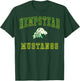 Hempstead High School Mustangs C1 T-Shirt - T-Shirt | Forest