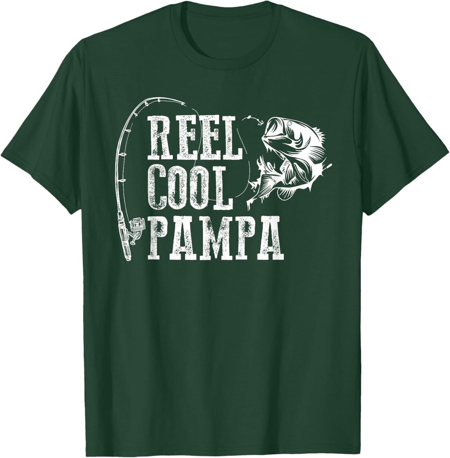 Pampa Fishing: Reel Cool Pampa T-Shirt - T-Shirt | Forest