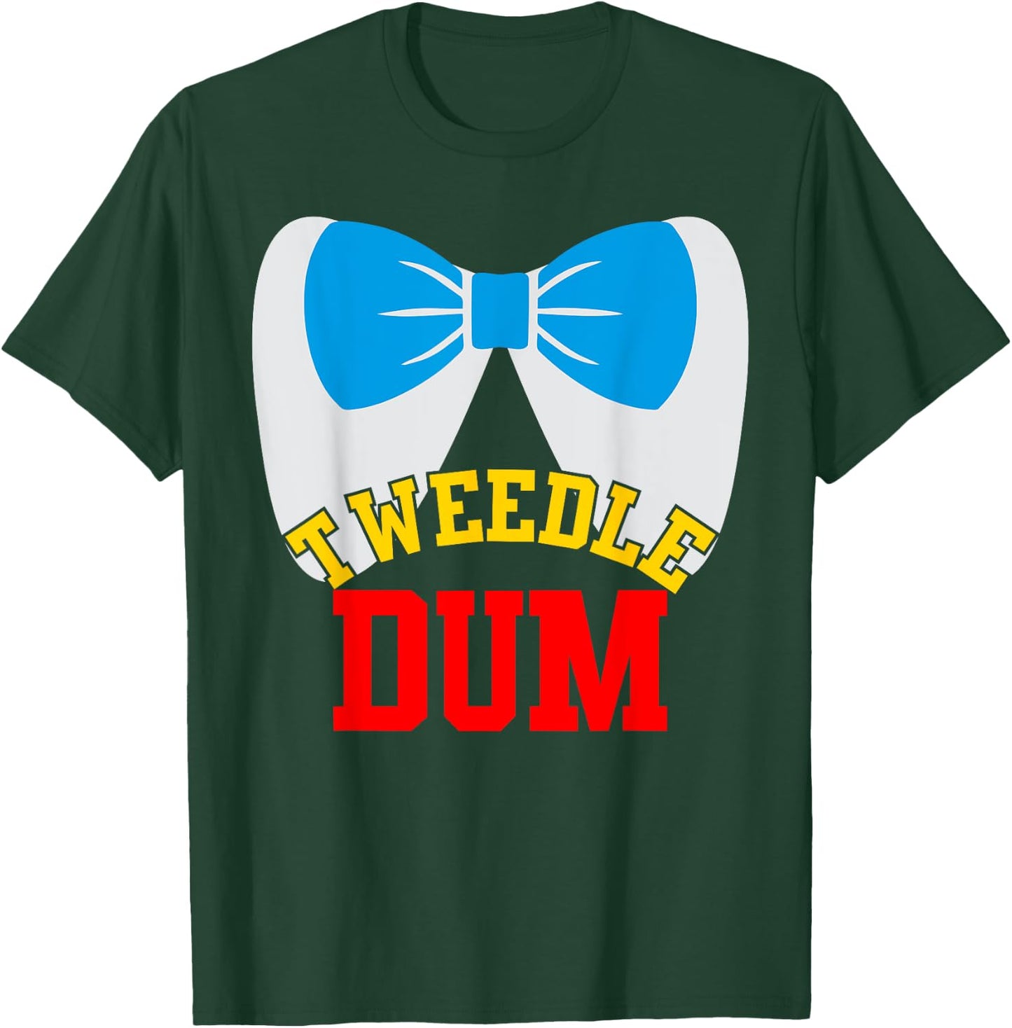 Tweedle Dee Dum funny matching halloween costume for couples T-Shirt - T-Shirt | Forest