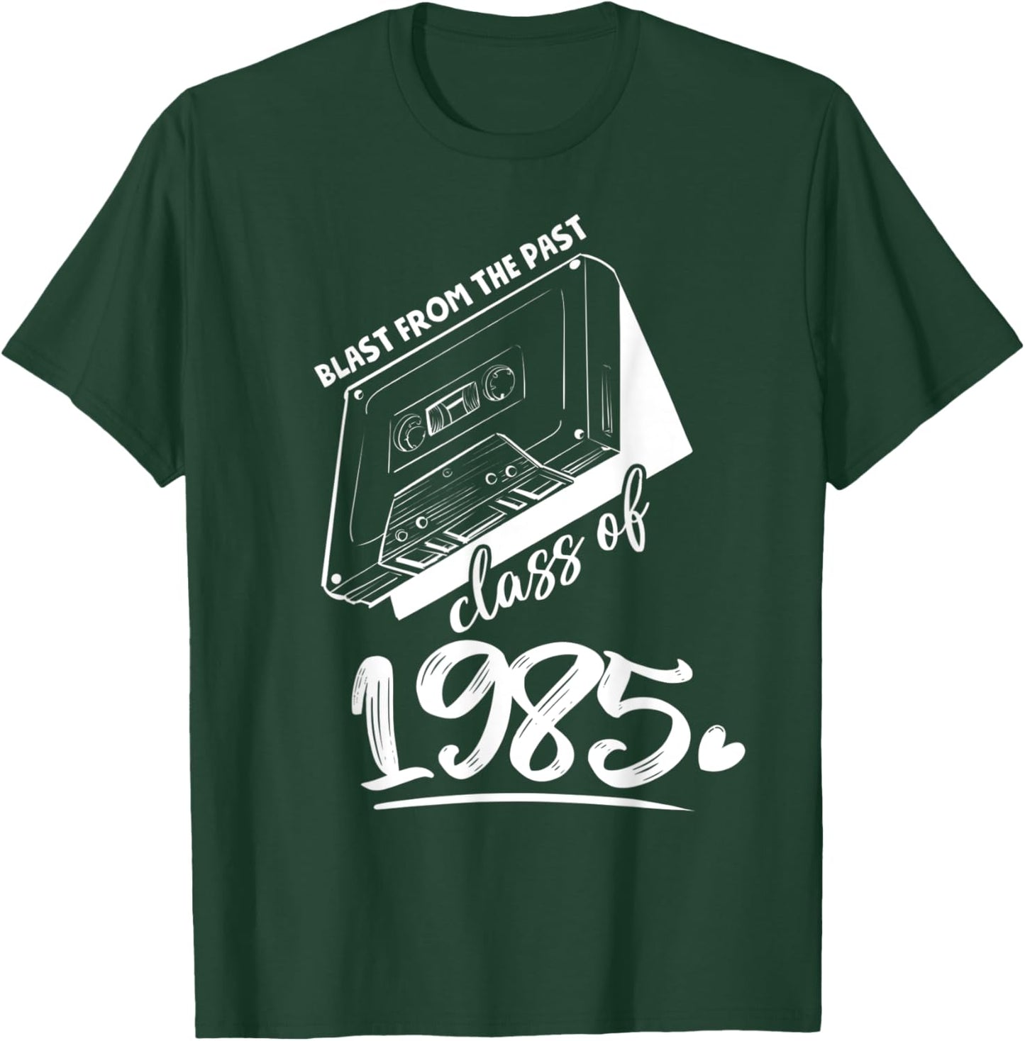 Reunion Class of 1985 School Graduation Blast From The Past T-Shirt - T-Shirt | Forest