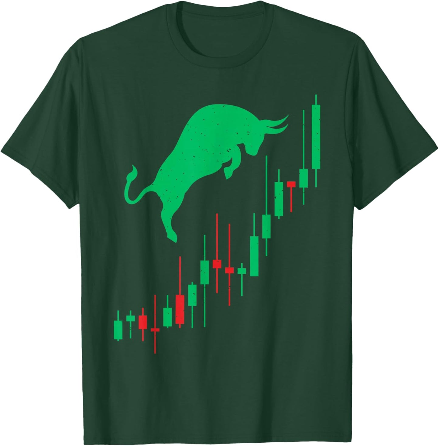Cool Stock Market Art Women Stock Trading Day Trader T-Shirt - T-Shirt | Forest