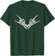 Rock On Rock Star Skeleton Hand Skull Funny Halloween T-Shirt - T-Shirt | Forest