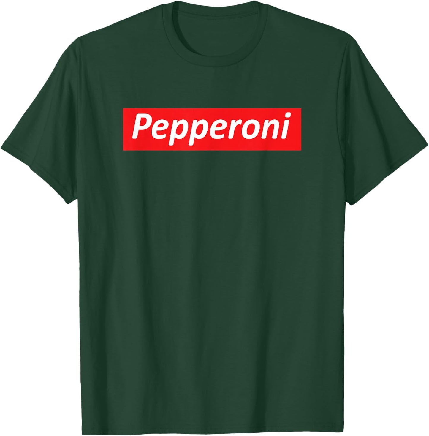 Funny Pizza - Pepperoni & Not Supreme for Teens, Tweens T-Shirt - T-Shirt | Forest