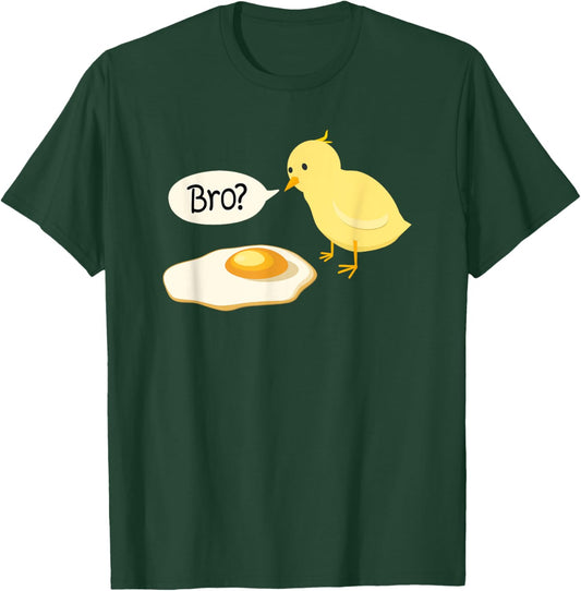 Chick and Fried Egg Bro bist du das Ostern Gift T-Shirt - T-Shirt | Forest